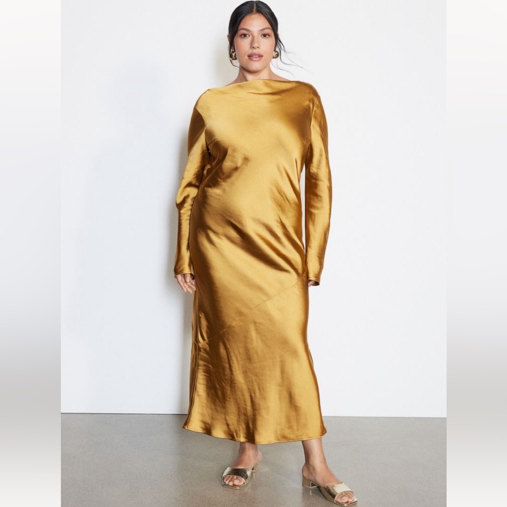Satin Dress